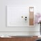 Martha Stewart Everette 24in.x18in. Magnetic Dry Erase Calendar and Crk Board Combo w/Mrkr, Mgnts, and Psh Pns, Wht BR-PM-COM-MW4C1-4561-WT-MS - alternate 8